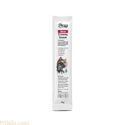 بستنی گربه پرسا با طعم گوشت