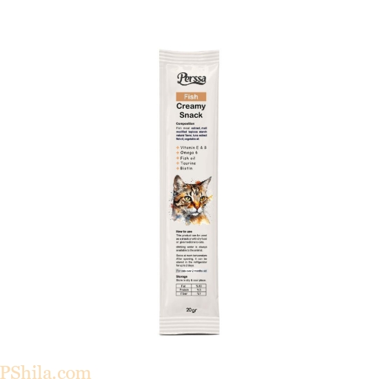 بستنی گربه پرسا با طعم ماهی