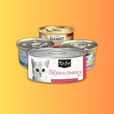 تصویر دسته بندی کنسرو گربه