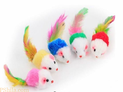 اسباب بازی گربه مدل موش دم پری