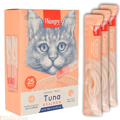 بستنی گربه ونپی با طعم ماهی تن و سالمون